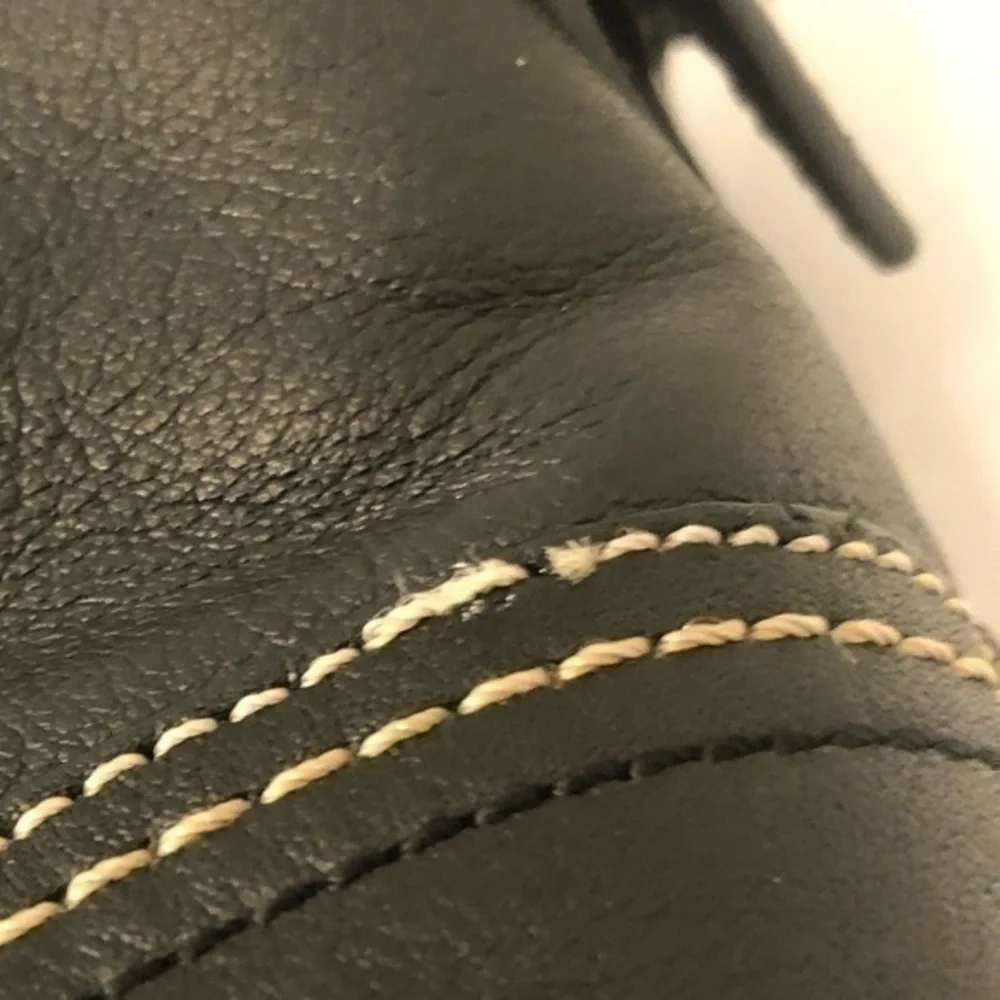 Coach black leather soho bag